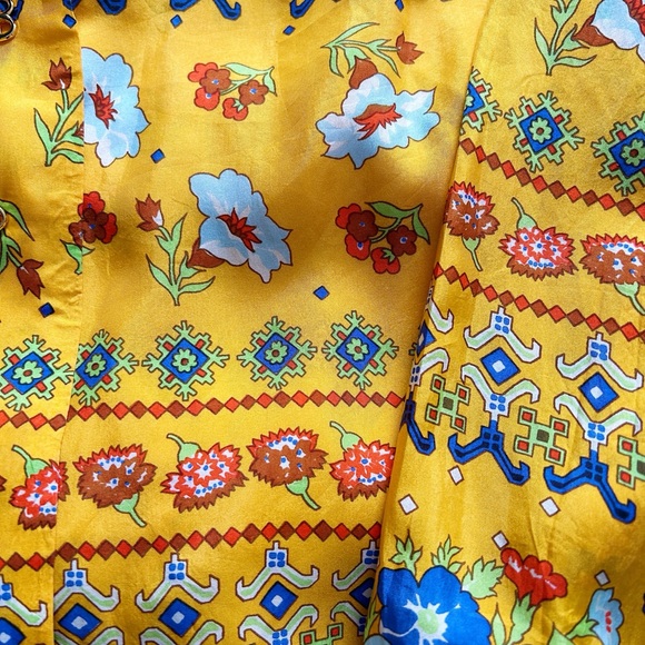 Vintage silk boho chic blouse - Picture 7 of 10